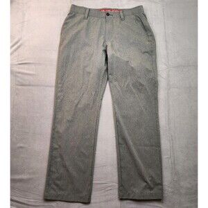 Under‎ Armour Golf Pants Men's 34x30 Gray Loose Performance Stretch Straight